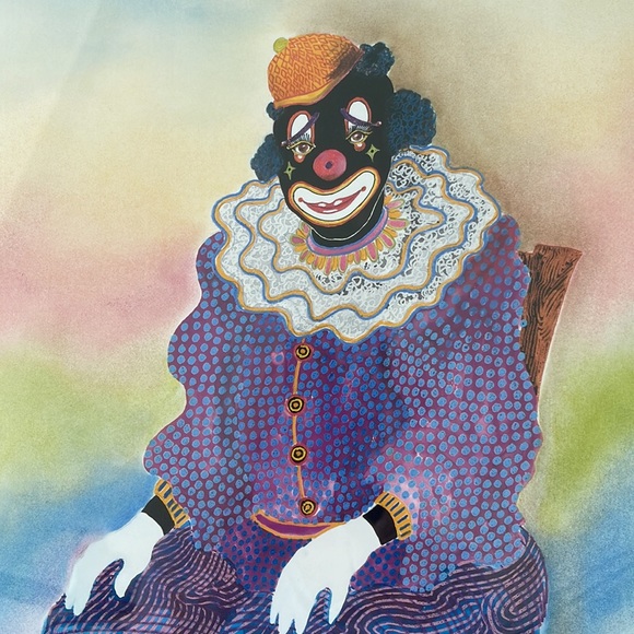 Kathleen A Wilson's 1990 "On the Ball" Print Signed and Dated - Picture 2 of 11